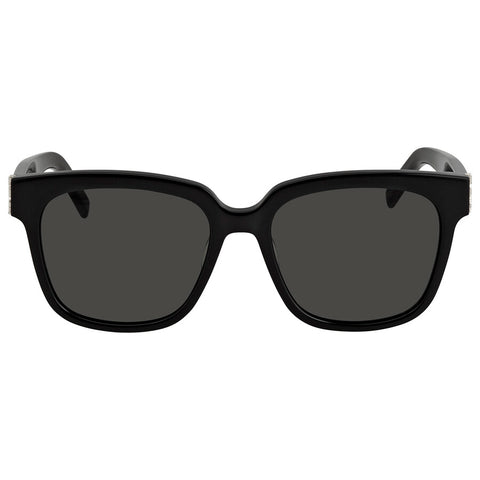 Saint Laurent Grey Square Ladies Sunglasses