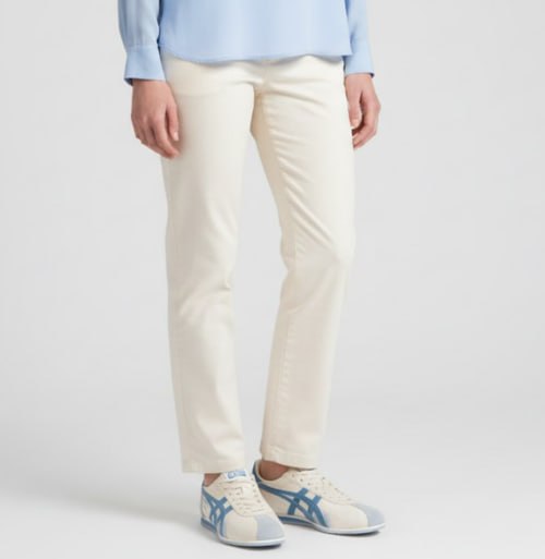 Onitsuka Tiger Runspark Shoes 'Cream Light Blue'