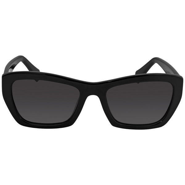 Ferragamo Salvatore Grey Rectangular Ladies Sunglasses