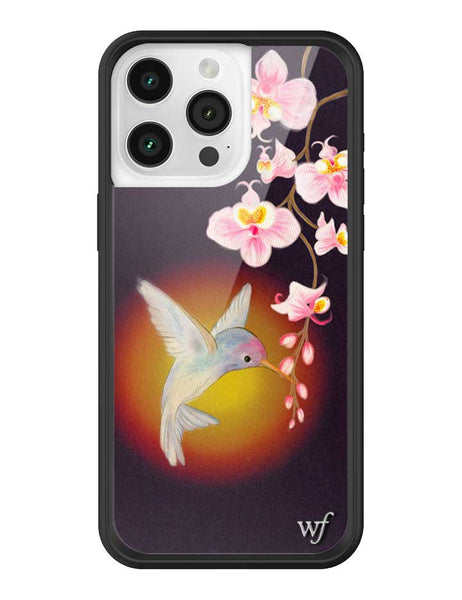 Wildflower Hummingbird iPhone 15 Pro Max Case