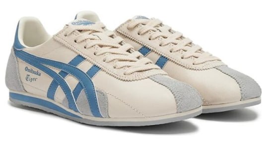 Onitsuka Tiger Runspark Shoes 'Cream Light Blue'
