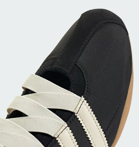 Adidas Tokyo Mary Jane Shoes in Core Black / Cream White / Gold Metallic