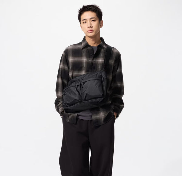 Uniqlo Multi Pocket Shoulder Bag 09 Black