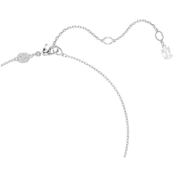 Swarovski Swan Pendant in Silver