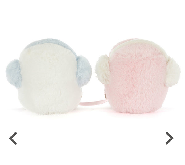 Jellycat Amuseables Toasties Pink and White Marshmallow