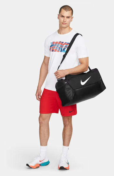 Nike Brasilia Training Duffel Bag (Small, 40L) in Black