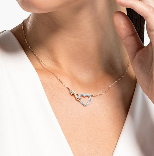Swarovski Hyperbola Necklace in Gold
