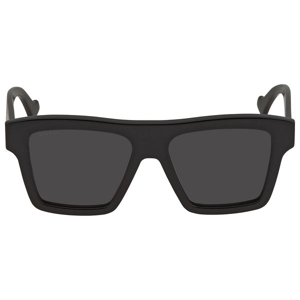 Gucci Solid Grey Square Men's Sunglasses