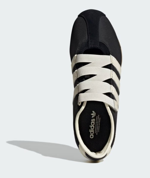 Adidas Tokyo Mary Jane Shoes in Core Black / Cream White / Gold Metallic