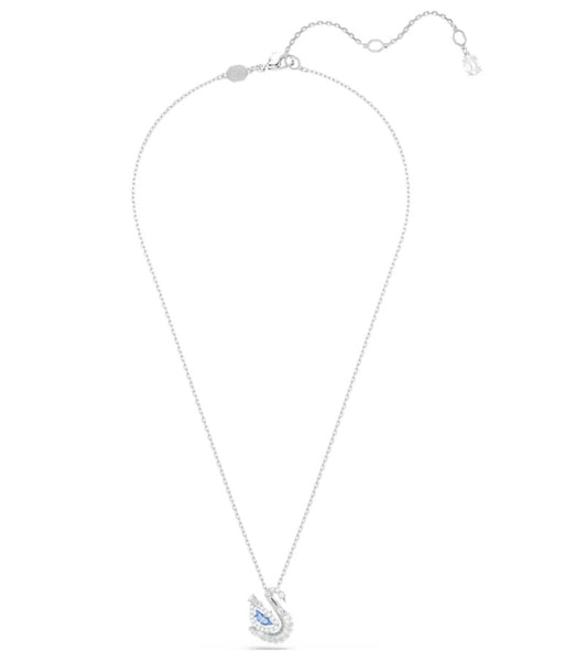 Swarovski Swan Pendant in Silver