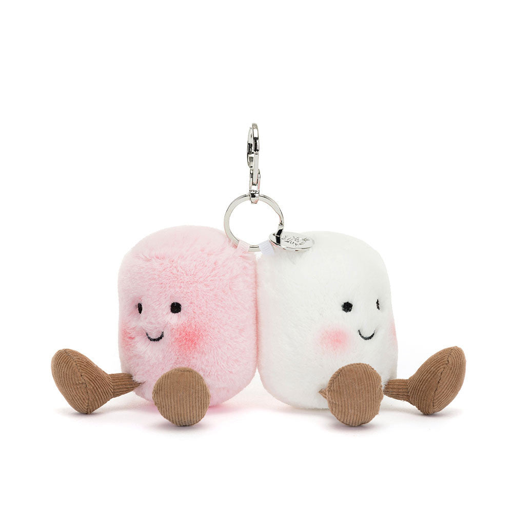 Jellycat Amuseables Pair of Marshmallow Bag Charm