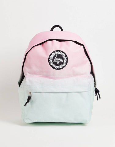 Hype Pink and Blue Backpack