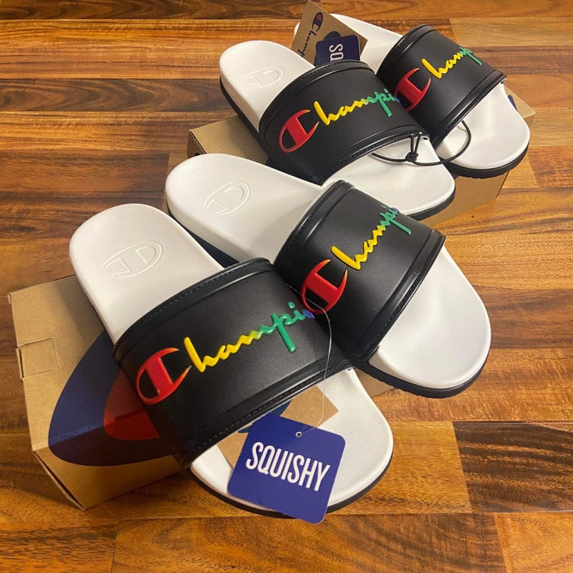 Black rainbow champion slides online