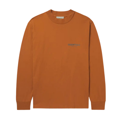 Essentials Long Sleeves Tshirt in Brown