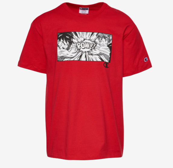 Champion Battle Power Tee in Red