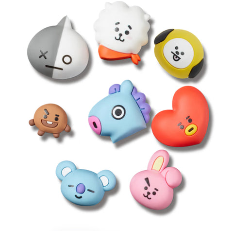 Crocs BT21 8 Pack Jibbitz